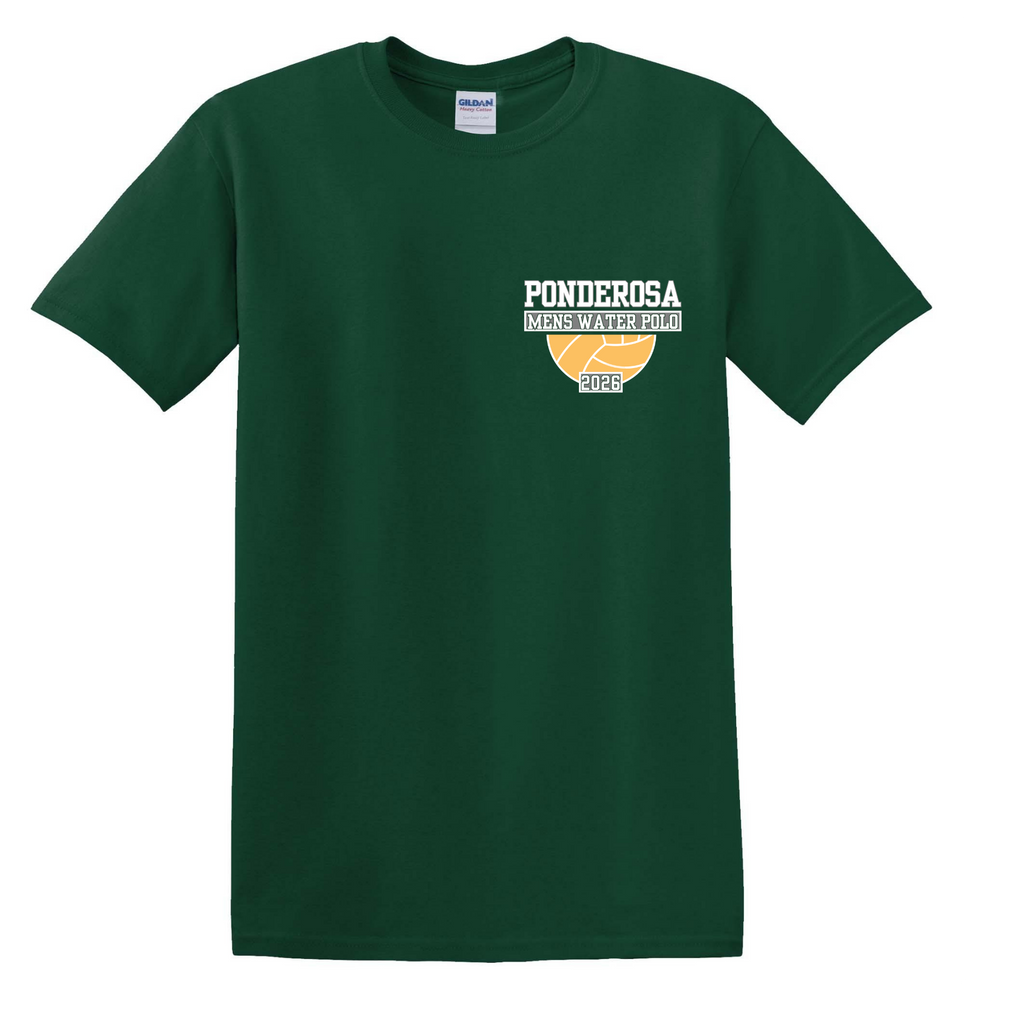 Ponderosa Mens Water Polo Team Shirt - Athlete Only -