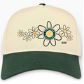 Ponderosa Hat - Cream and Green