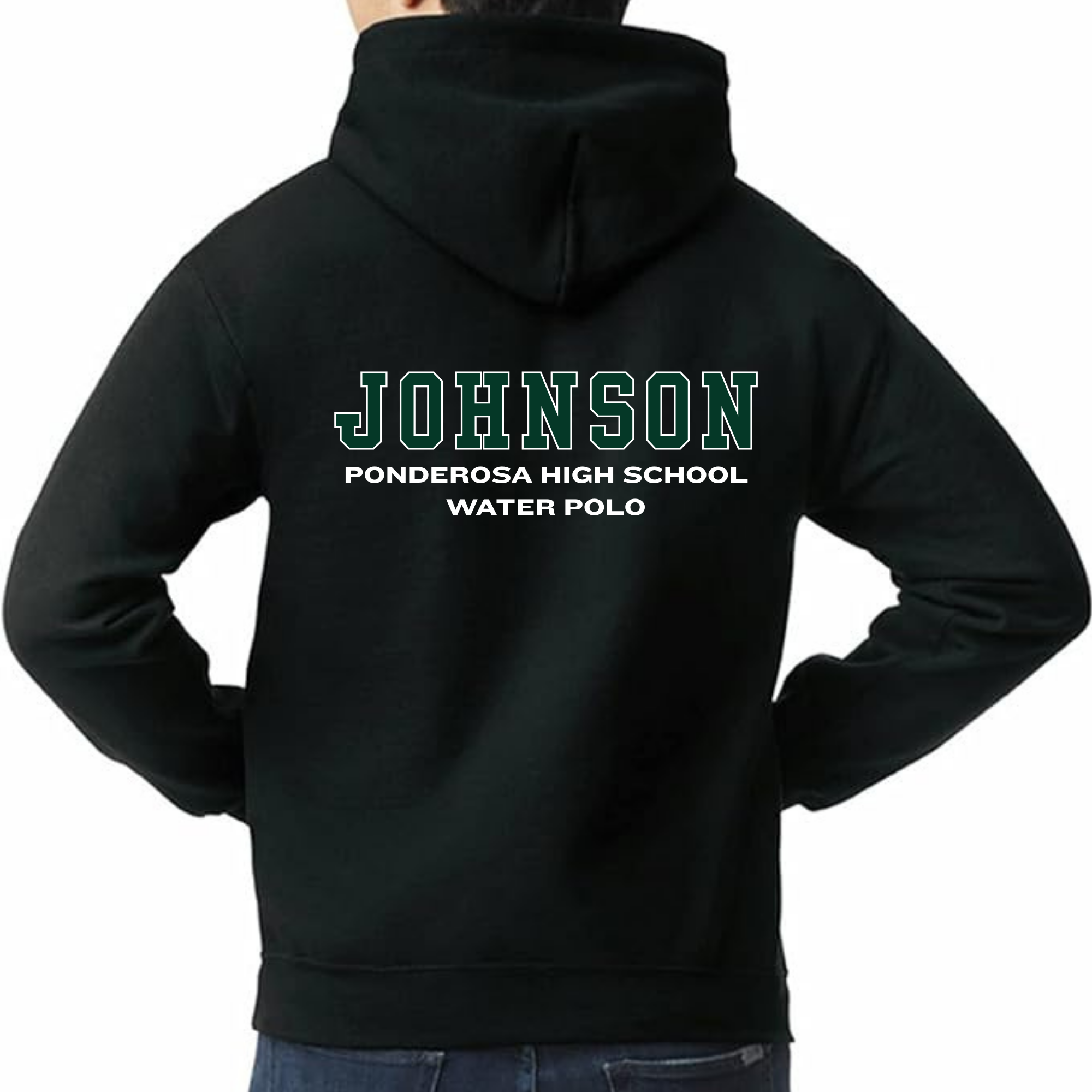 Ponderosa Water Polo Hoodie - Black
