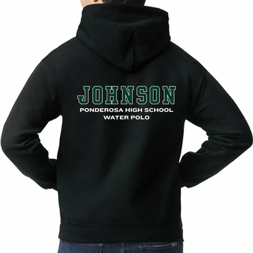 Ponderosa Water Polo Hoodie - Black