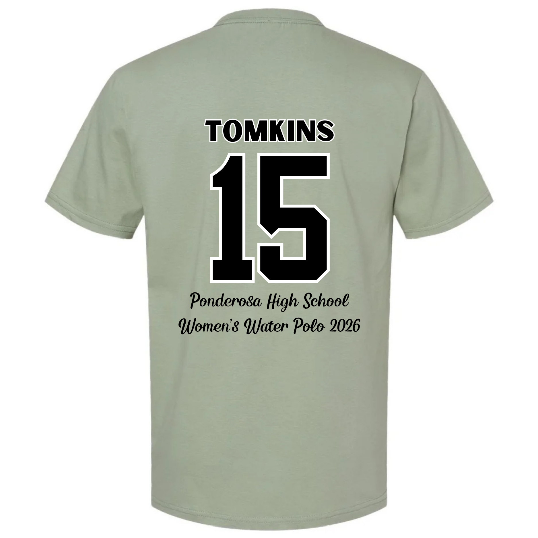 Ponderosa Womens Water Polo Team Shirt - Athlete Only -