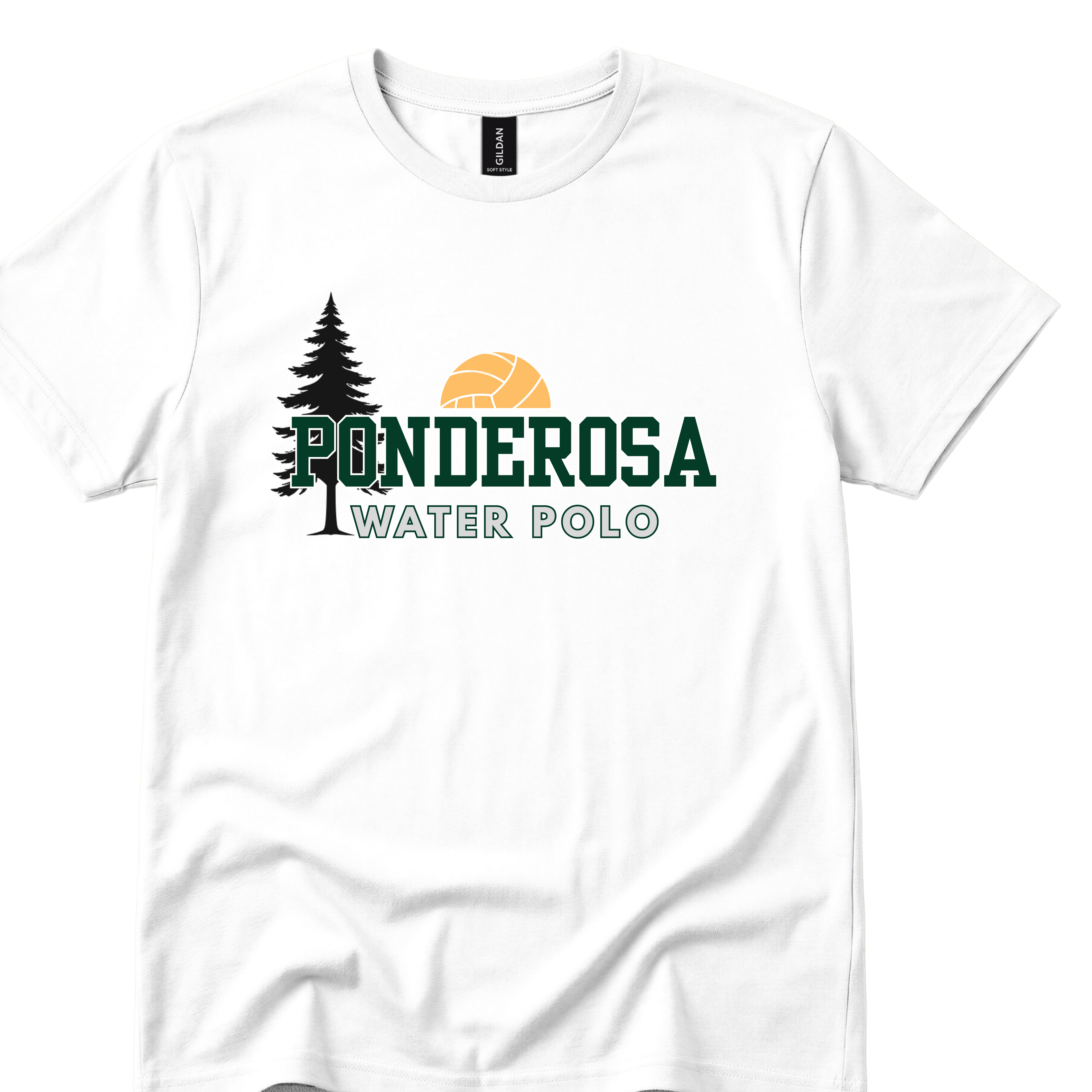 Ponderosa Water Polo Shirt - White