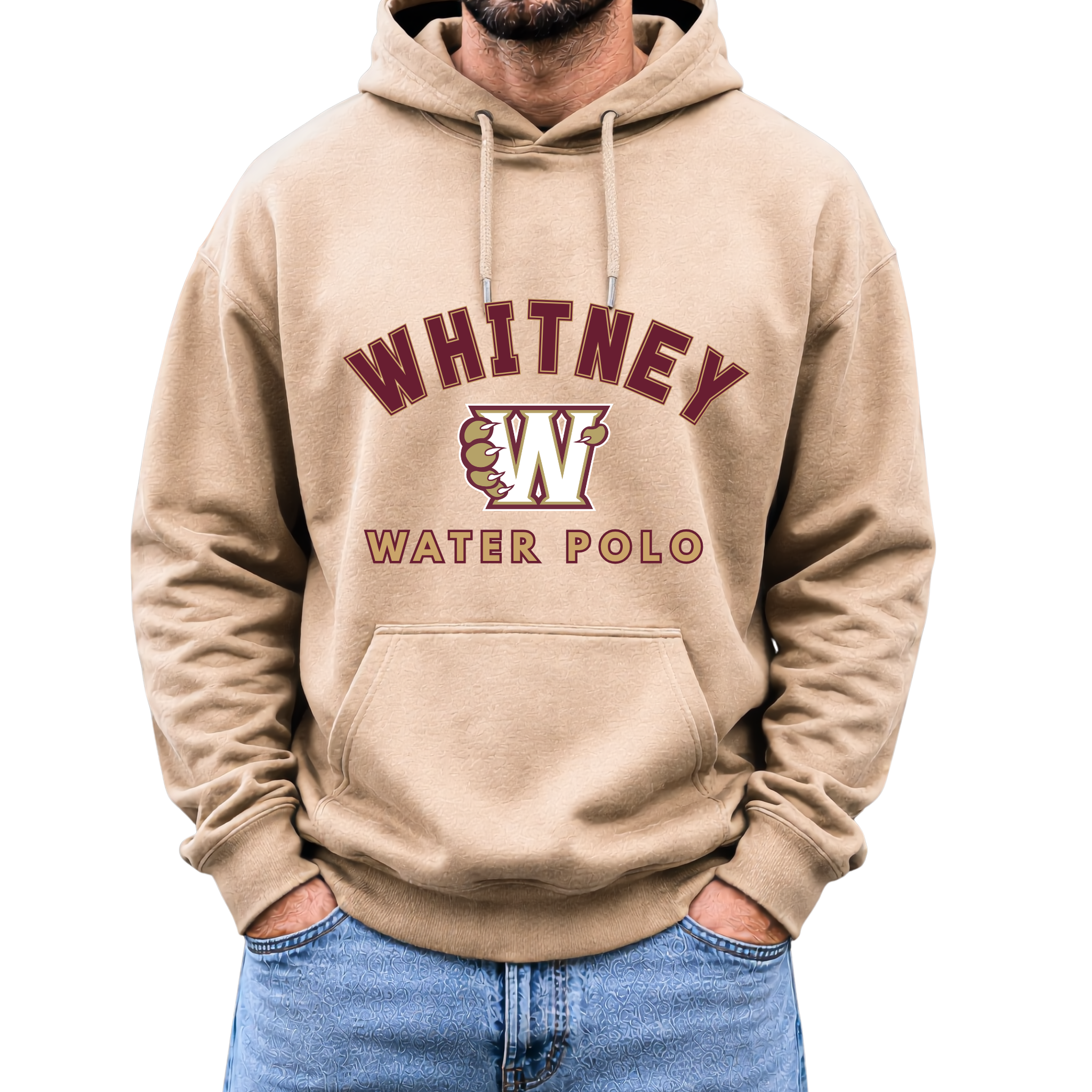 Whitney Water Polo Hoodie - Sand