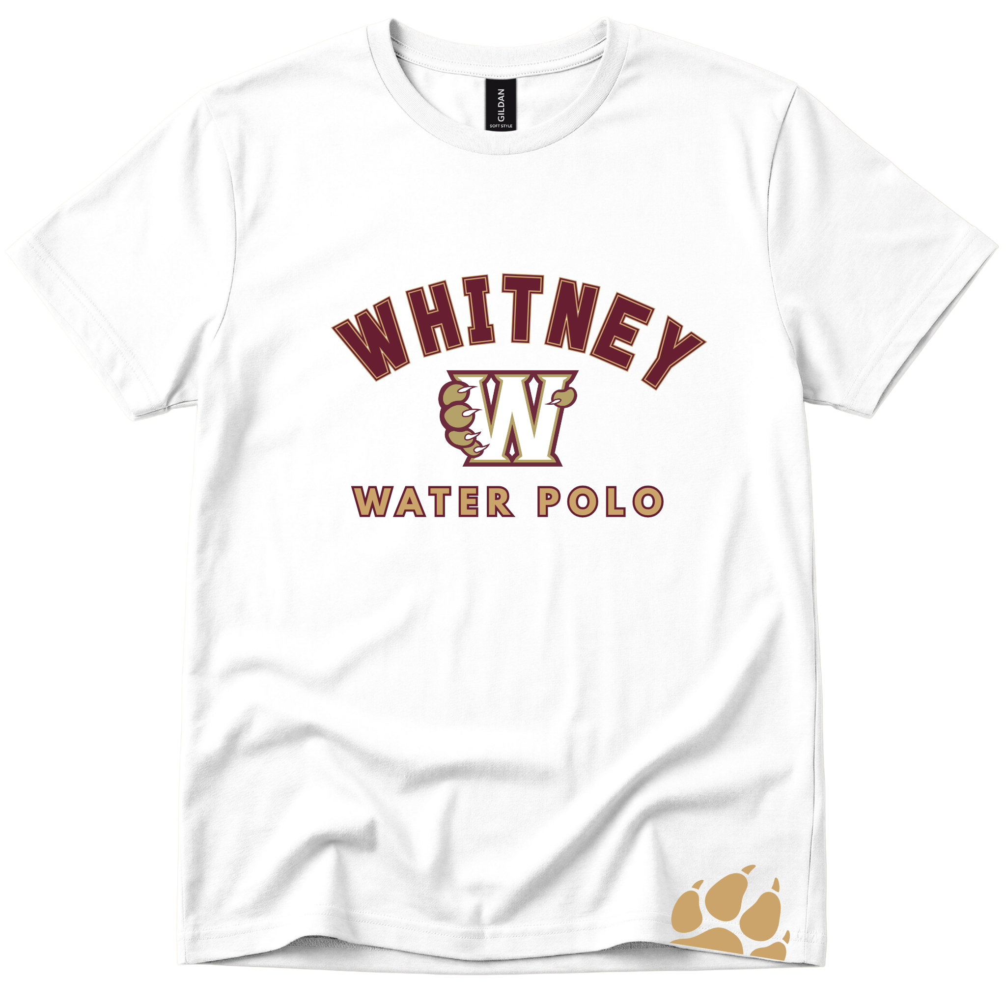 Whitney Short Paw Sleeve Shirt  - White