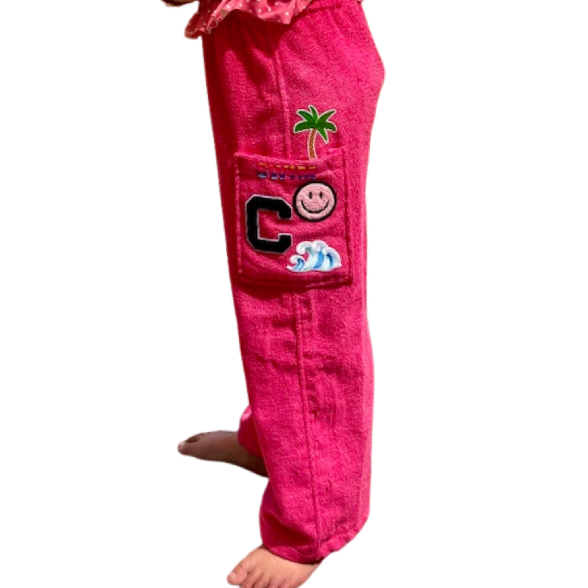 Kids Towel Pants - You pick Patches